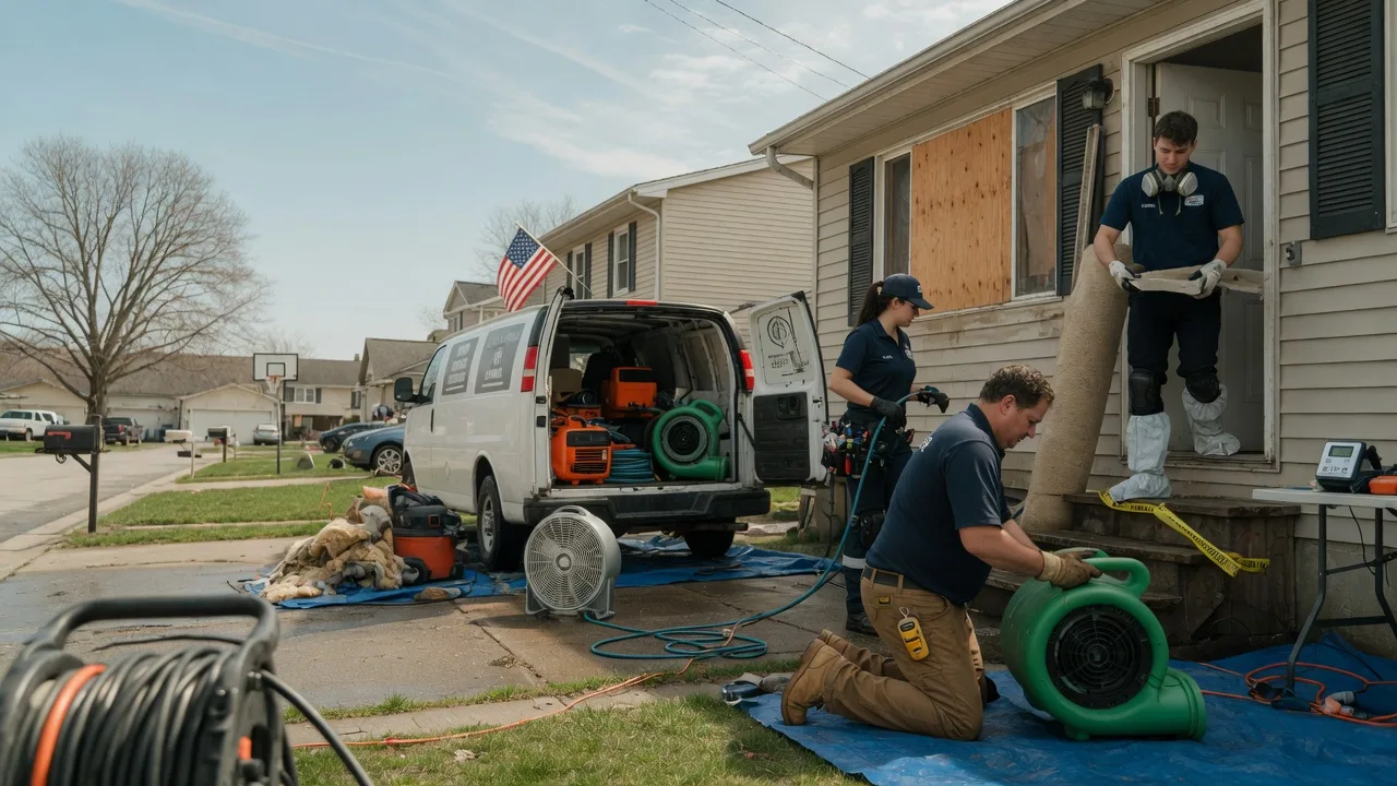 Water Damage Restoration in Rochester Mills, PA near me